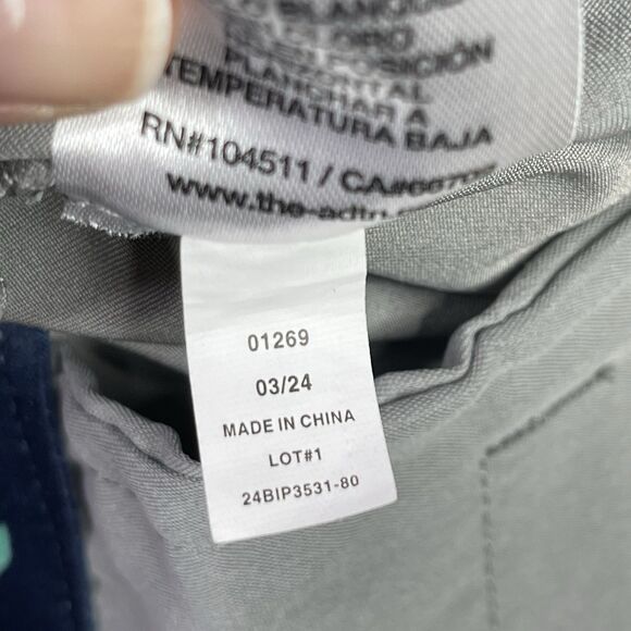 Birdie Bound Pants Men’s 32X29 Gray Straight Performance  Stretch Golf Pockets - Picture 8 of 13